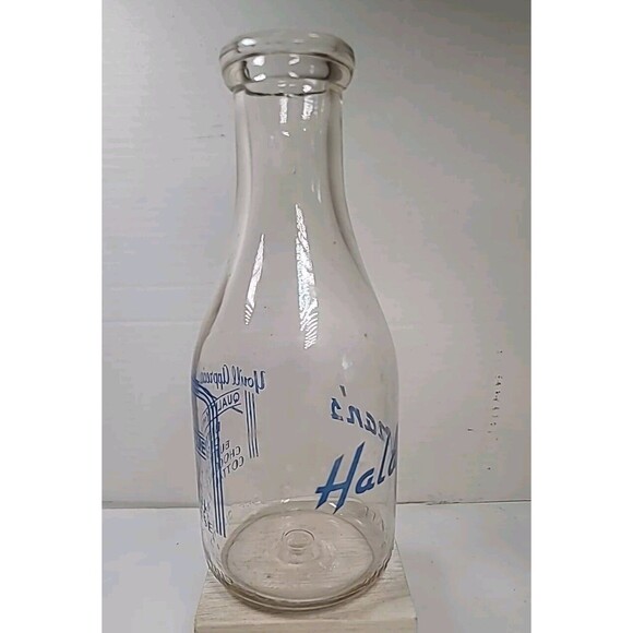 TRPQ Milk Bottle Haldeman Haldeman's Dairy Winchester VA FREDERICK County 1953 - Picture 6 of 9
